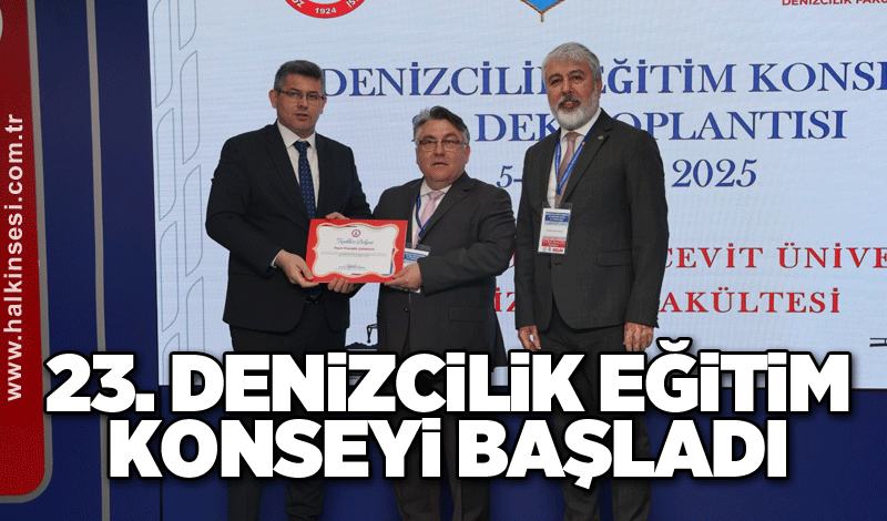 23. Denizcilik Eğitim Konseyi Başladı