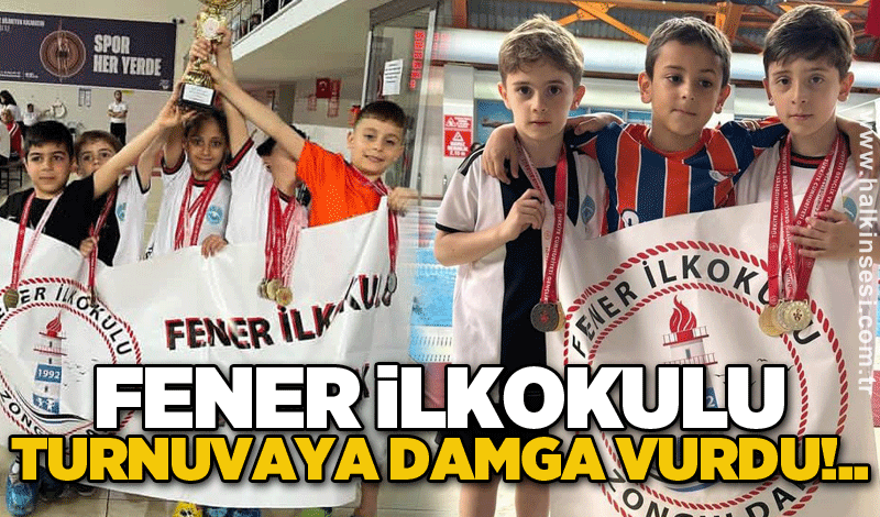 Fener İlkokulu turnuvaya damga vurdu!..