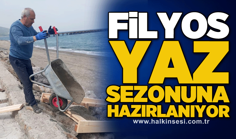 Filyos yaz sezonuna hazırlanıyor