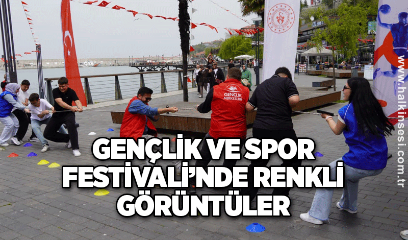 Gençlik ve Spor Festivali’nde Renkli Görüntüler