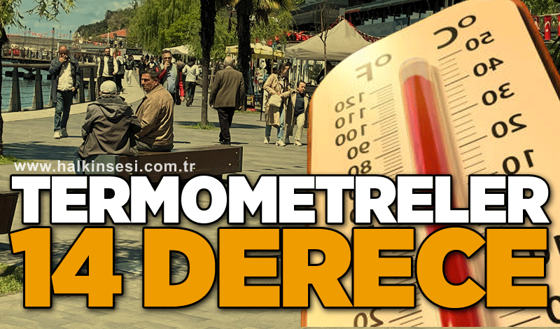 Termometreler 14 derece