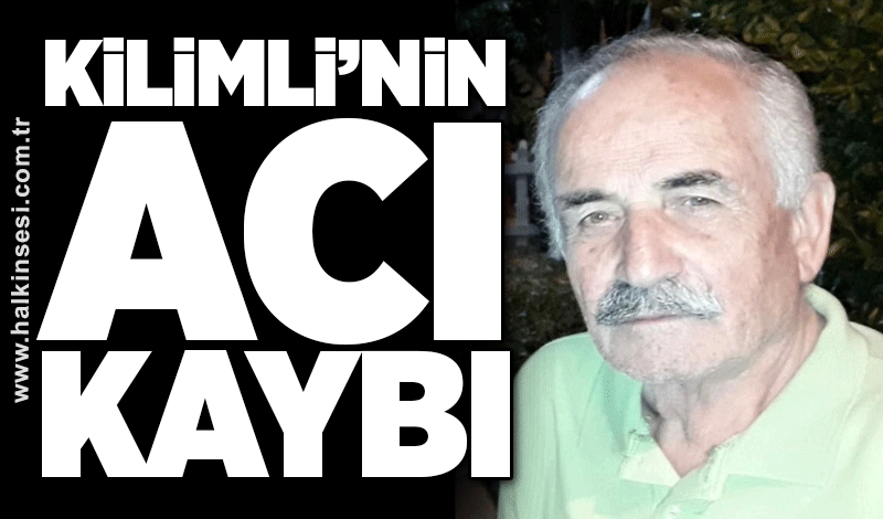 Kilimli’nin acı kaybı: Hüseyin Çevik'i kaybettik