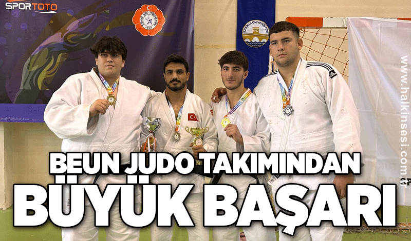 BEUN Judo Takımından Şampiyonaya Damga: 6 Madalya, 2 Kupa ile Büyük Başarı