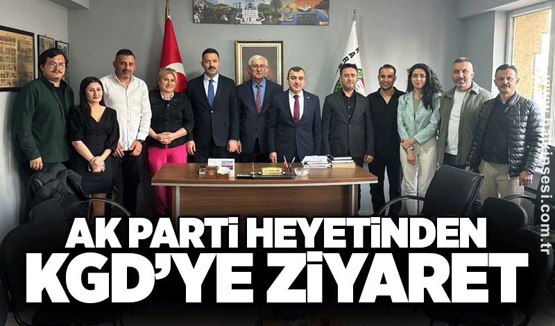 AK Parti Heyetinden Karaelmas Gazeteciler Derneği’ne ziyaret