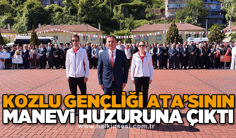 Kozlu gençliği ATA’sının manevi huzuruna çıktı