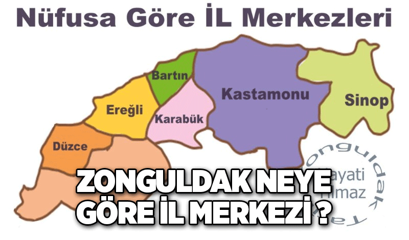 ZONGULDAK NEYE GÖRE İL MERKEZİ ?