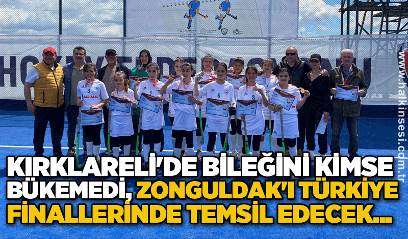 Kırklareli'de bileğini kimse bükemedi, Zonguldak'ı Türkiye Finallerinde temsil edecek...