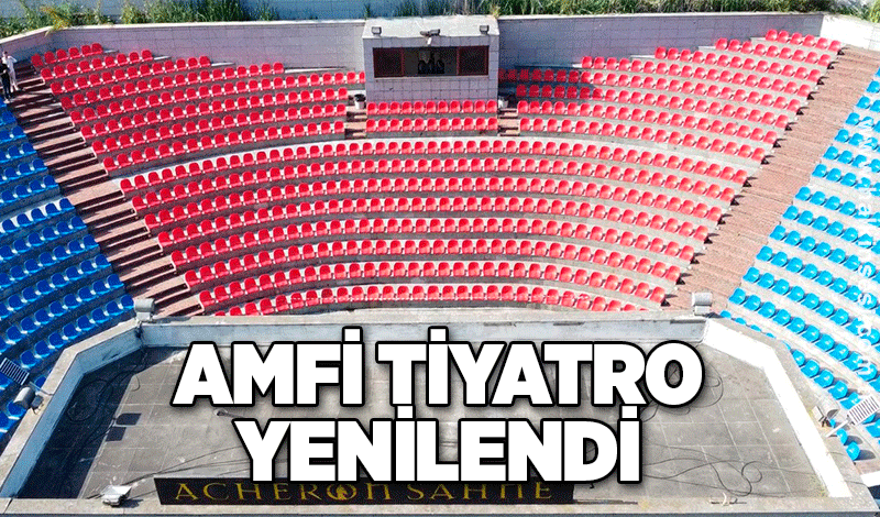Karadeniz Ereğli'de amfi tiyatro yenilendi, kültür ve sanata kapılarını açtı