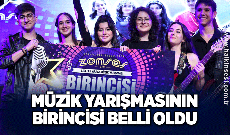 Müzik yarışmasının birincisi belli oldu