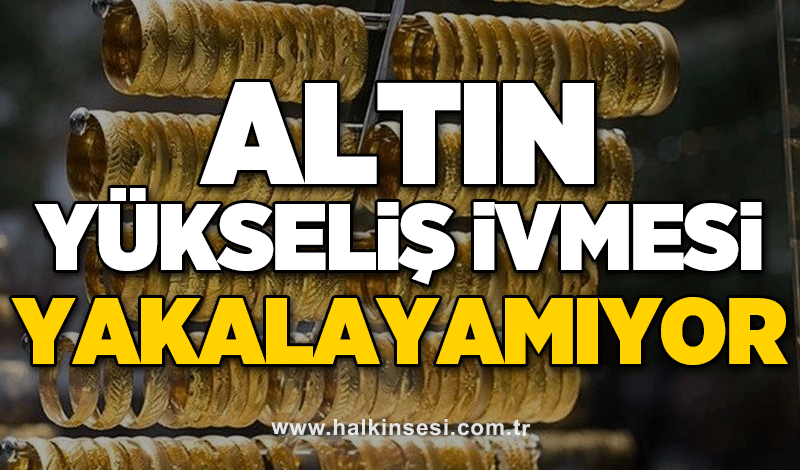 Altın yükseliş ivmesi yakalayamıyor