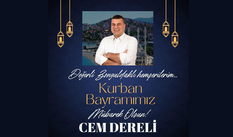 Cem Dereli Kurban Bayramı'nı kutladı