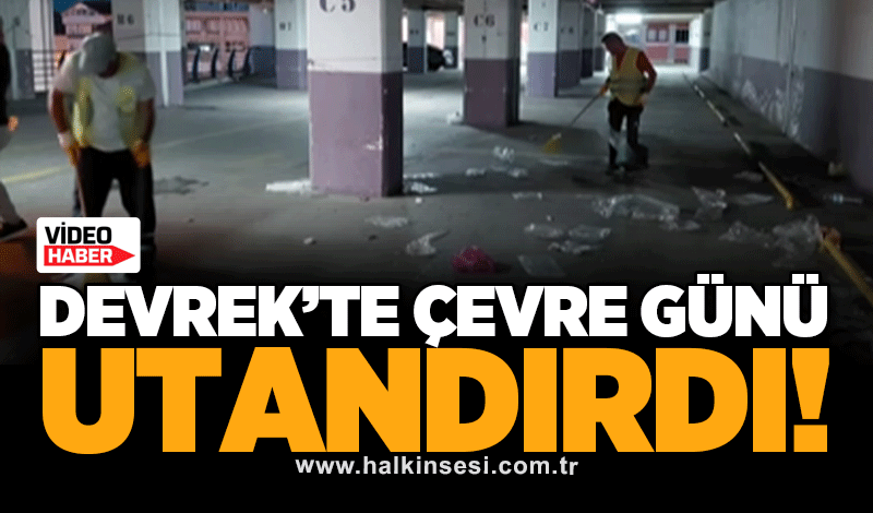 Devrek’te Çevre Günü utandırdı: “Bu şehre ne yapıyoruz?”