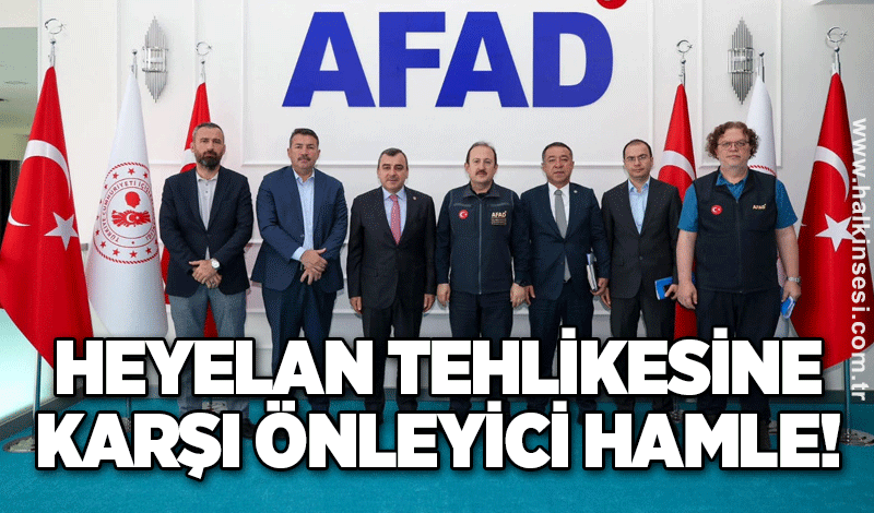 Heyelan Tehlikesine Karşı Önleyici Hamle!
