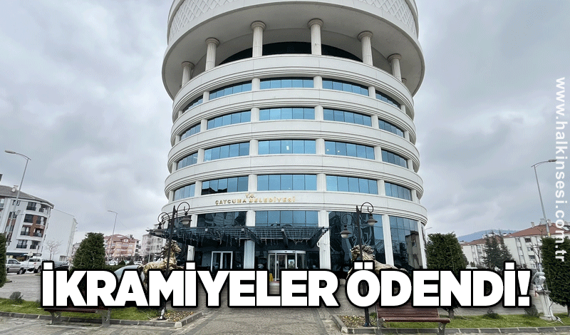 İkramiyeler ödendi!