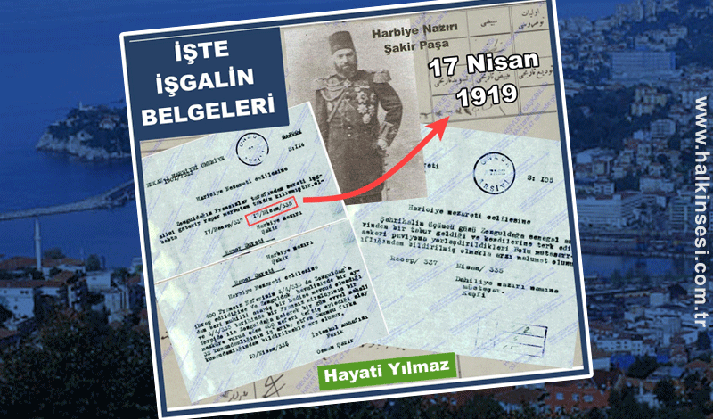 İŞTE ZONGULDAK İŞGALİNİN BELGELERİ