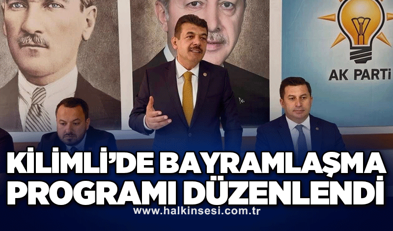 Kilimli’de bayramlaşma programı düzenlendi