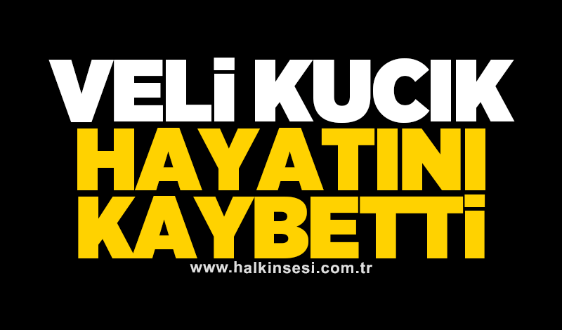 Veli Kucık hayatını kaybetti