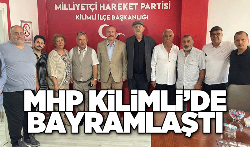 MHP Kilimli ’de bayramlaştı