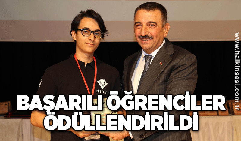 Başarılı öğrenciler ödüllendirildi