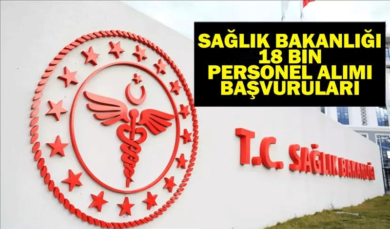 Sağlık Bakanlığı personel alımı yapacak!
