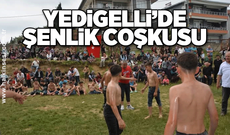 Yedigelli’de şenlik coşkusu