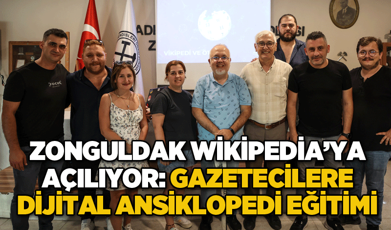 Zonguldak Wikipedia’ya açılıyor: Gazetecilere dijital ansiklopedi eğitimi