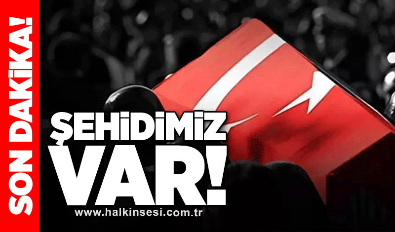 Şehidimiz var!
