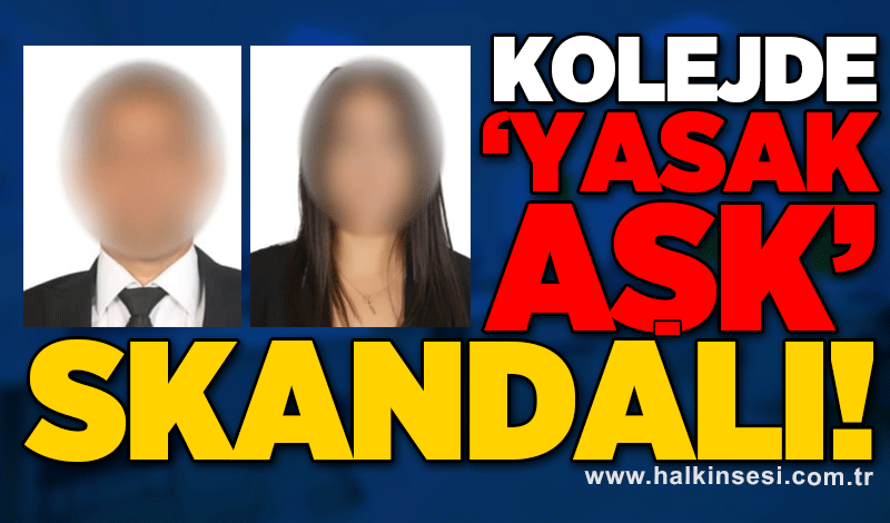 Kolejde 'yasak aşk' skandalı!