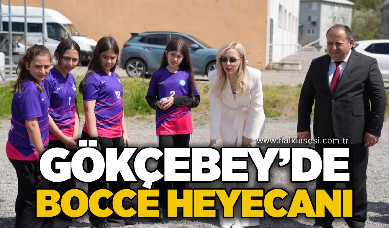 Gökçebey’de Bocce heyecanı