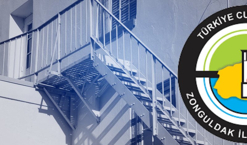 Yangın merdiveni ve yangın söndürme yerleşkesi sistemleri yapılacak