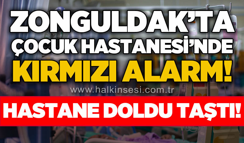 Zonguldak’ta Kadın Doğum ve Çocuk Hastanesi’nde yoğunluk: Acil servis doldu taştı