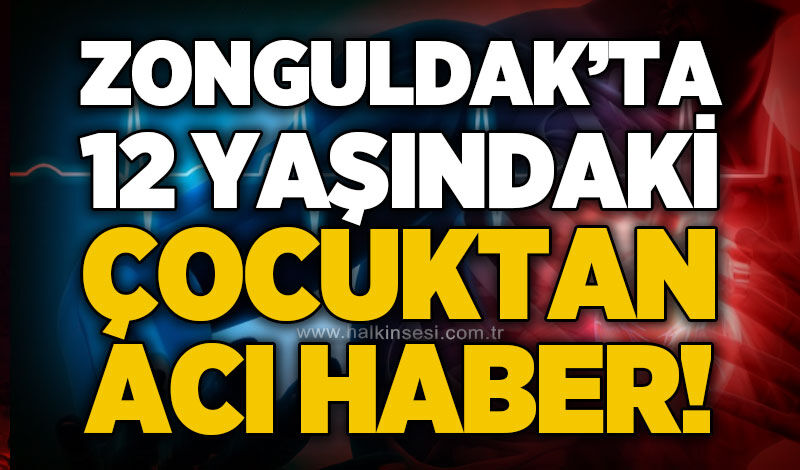 Zonguldak'ta hayatını kaybeden 12 yaşındaki Muhammet Ali Akpürçek son yolculuğuna uğurlandı