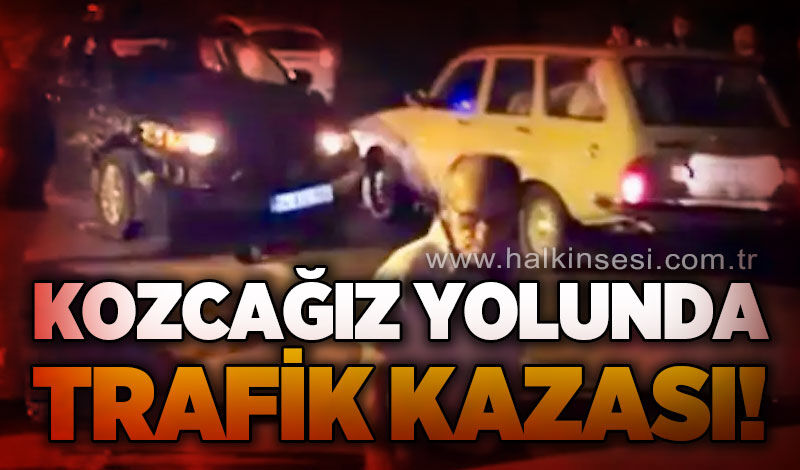 Bartın-Kozcağız yolunda iki araç çarpıştı