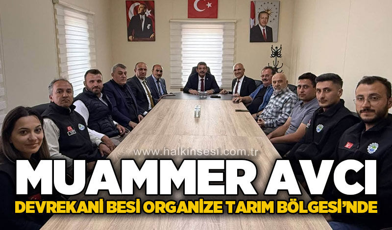 Muammer Avcı, Kastamonu’da Devrekani Besi Organize Tarım Bölgesi’ni ziyaret etti