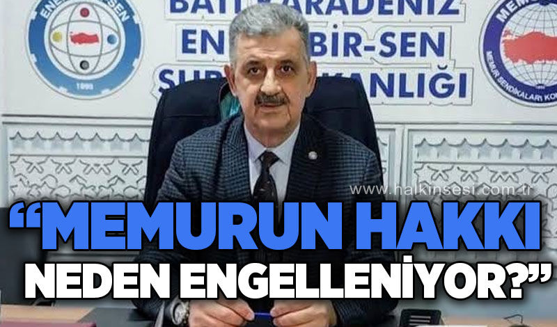 Enerji Bir-Sen’den koruyucu giyim yardımı tepkisi: "Memurun hakkı neden engelleniyor?"