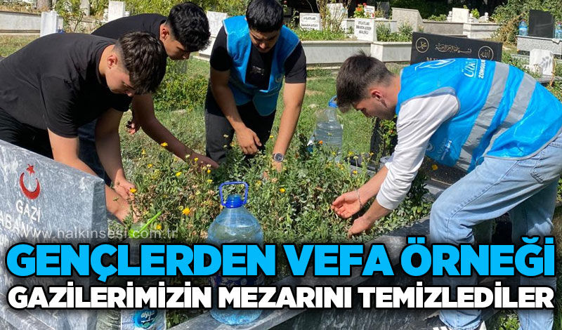 Ülkü Ocakları Devrek’ten Gaziler Günü’nde anlamlı çalışma
