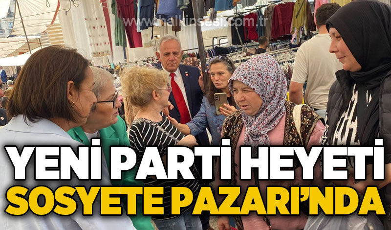 Yeni Parti Zonguldak İl Başkanlığı'ndan esnaf ziyareti