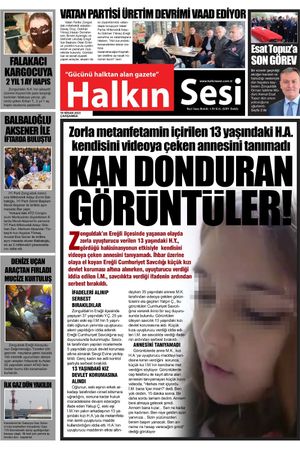HALKIN SESİ GAZETESİ-Gücünü Halktan Alan Gazete - 19.04.2023 Manşeti